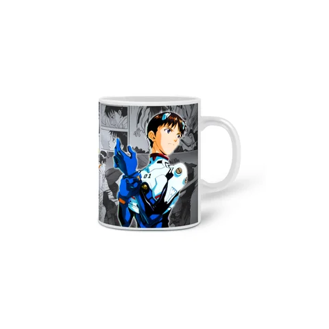 Caneca Shinji Ikari, Evangelion